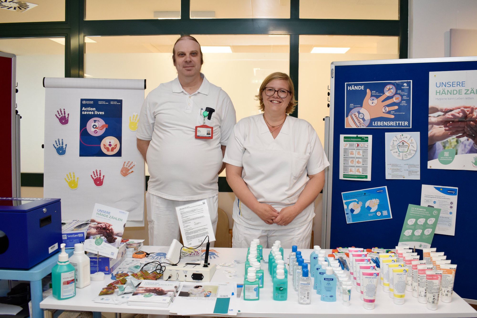 Das Hygieneteam am Klinikstandort Stockerau
