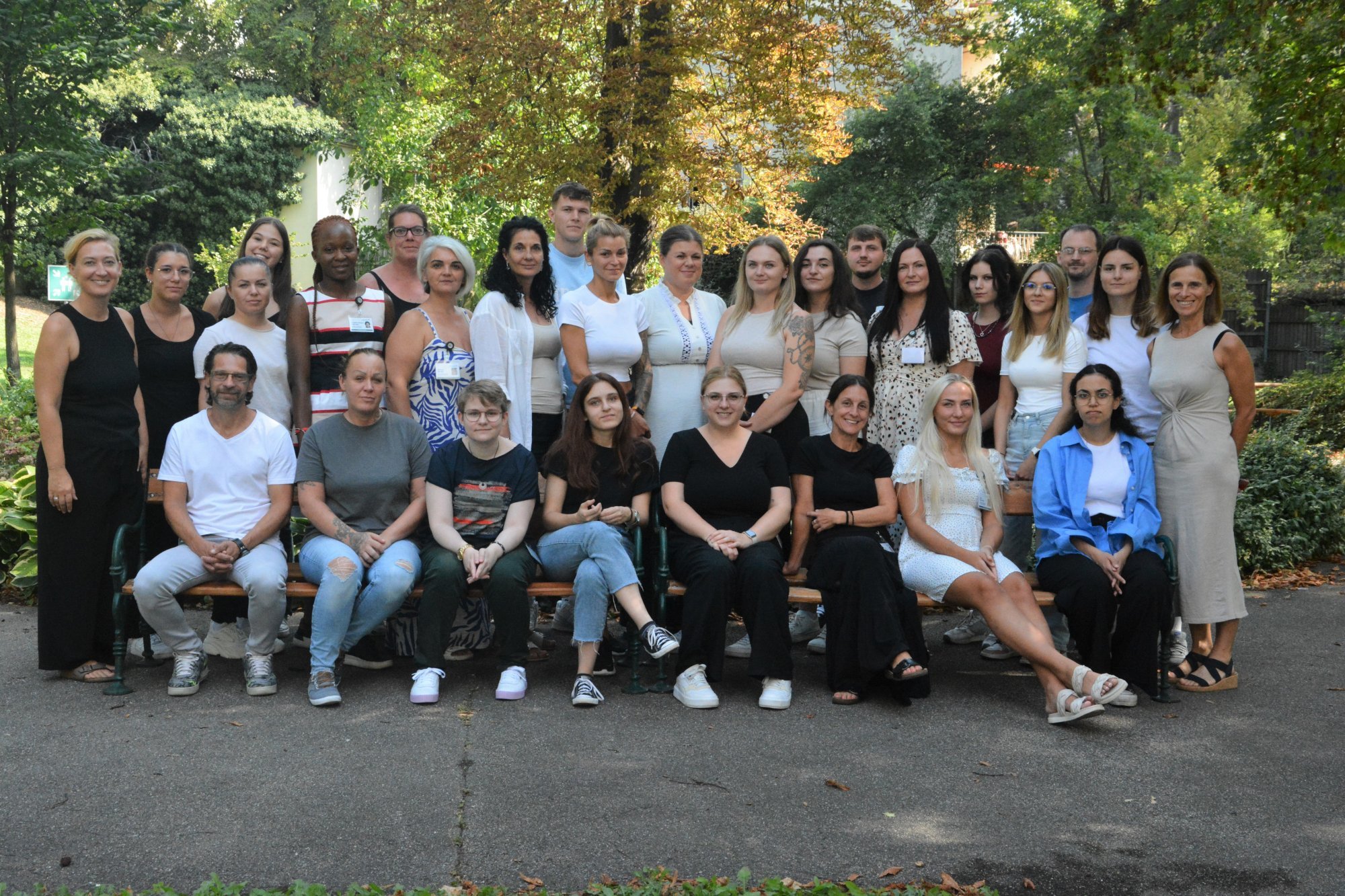 Die Schülerinnen und Schüler der 1A