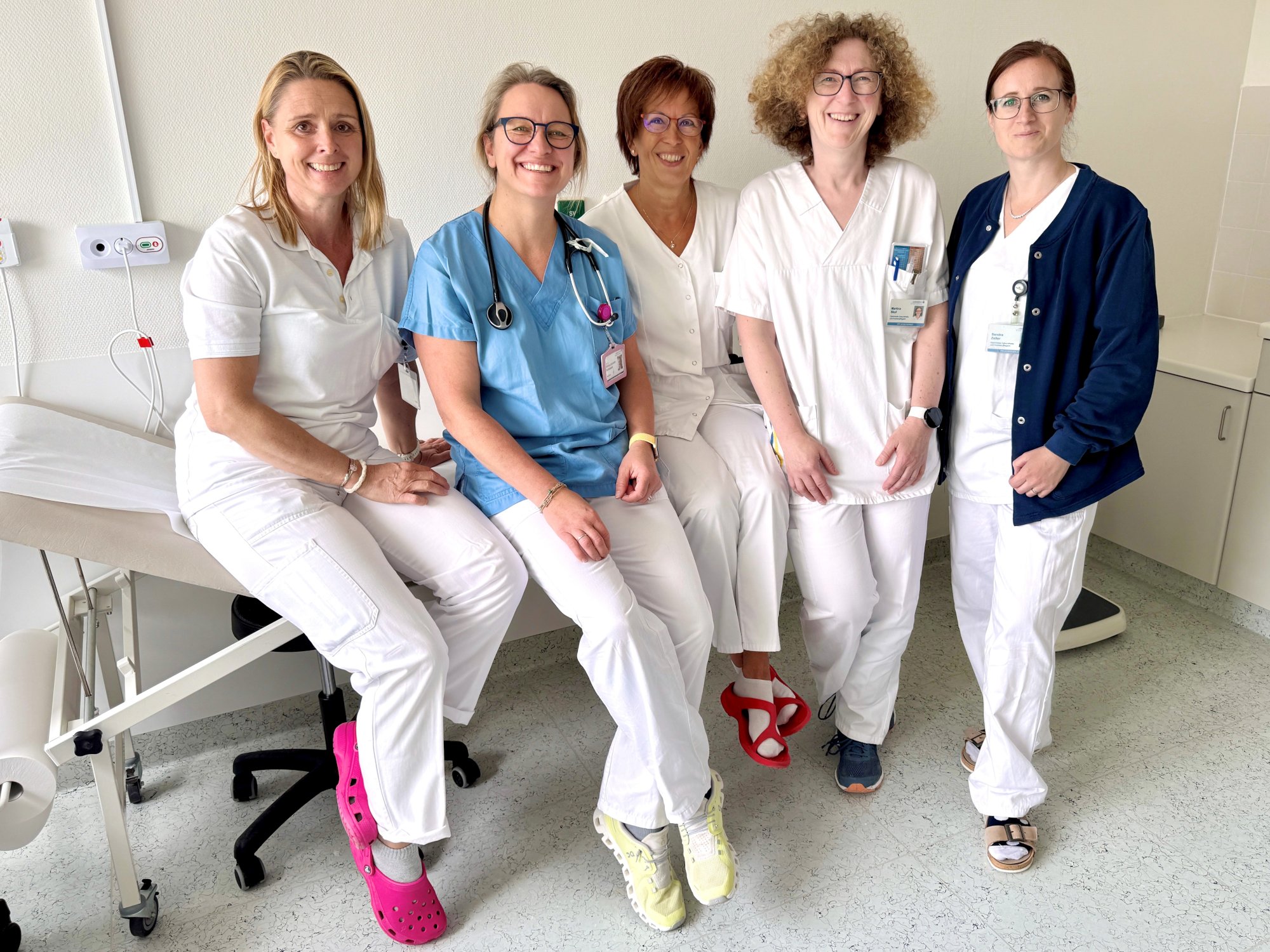 Das interdisziplinäre Schulungsteam am Klinikstandort Stockerau